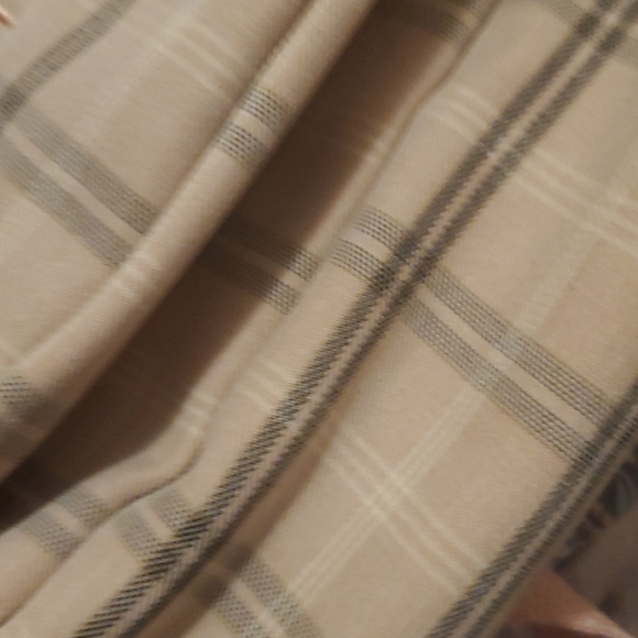 Ash pink /plaid large and roomy backpack with pal - Picture 8 of 11